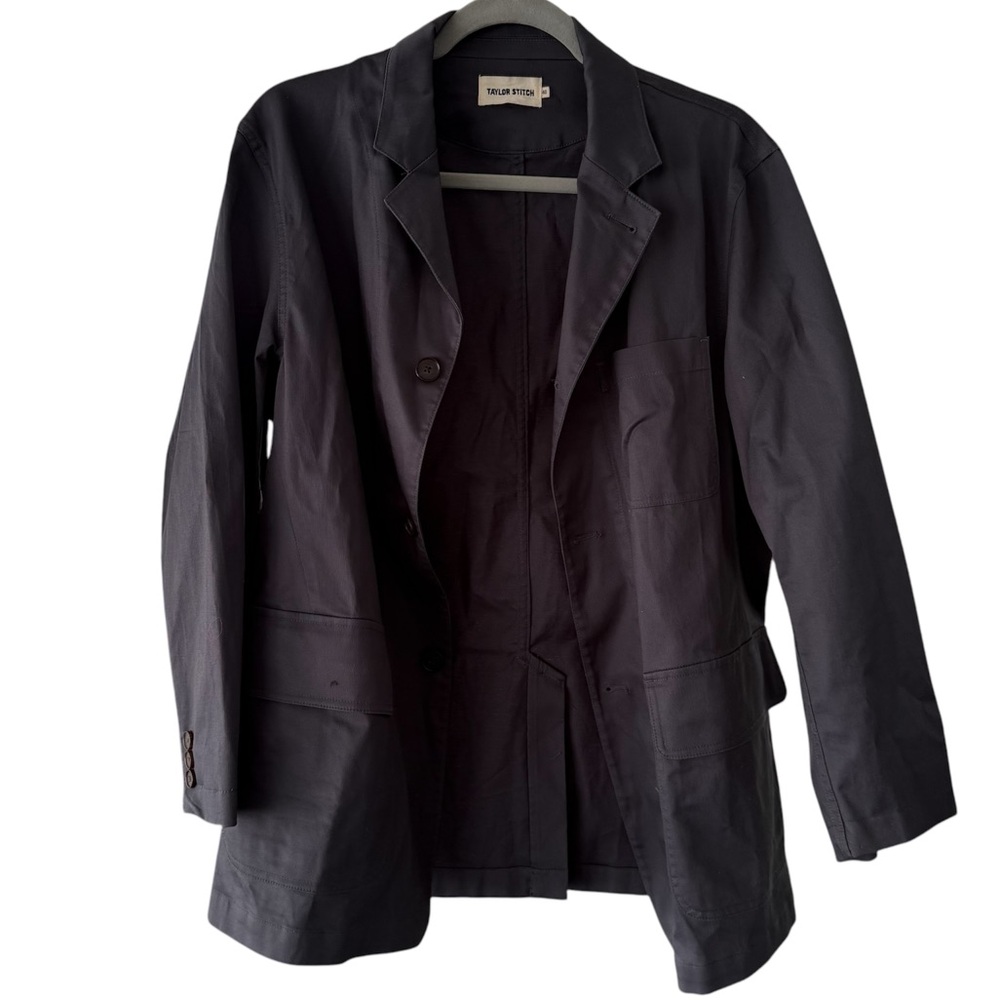 Taylor Stitch Charcoal Gray Sport Coat Blazer, size Medium (40) - Picture 1 of 9